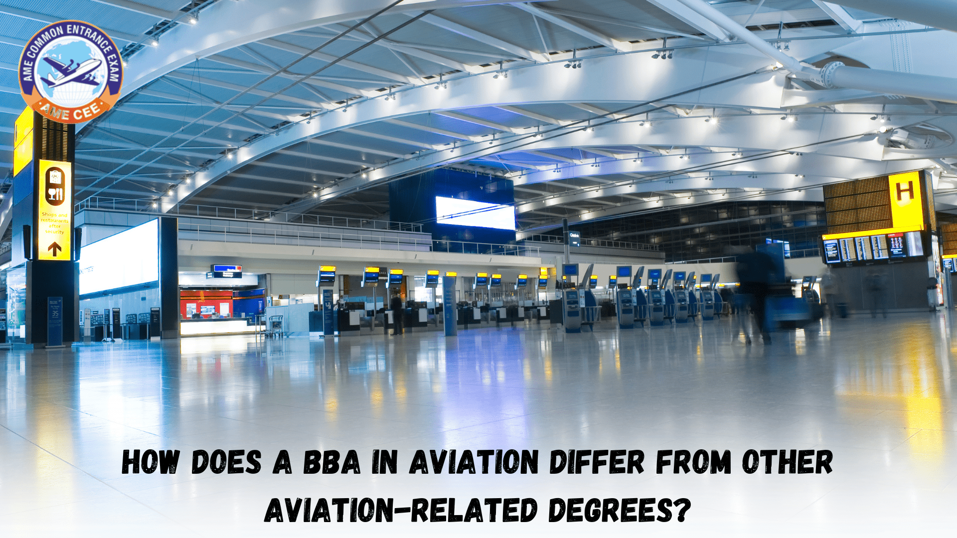 How Does a BBA in Aviation Differ from Other Aviation-Related Degrees