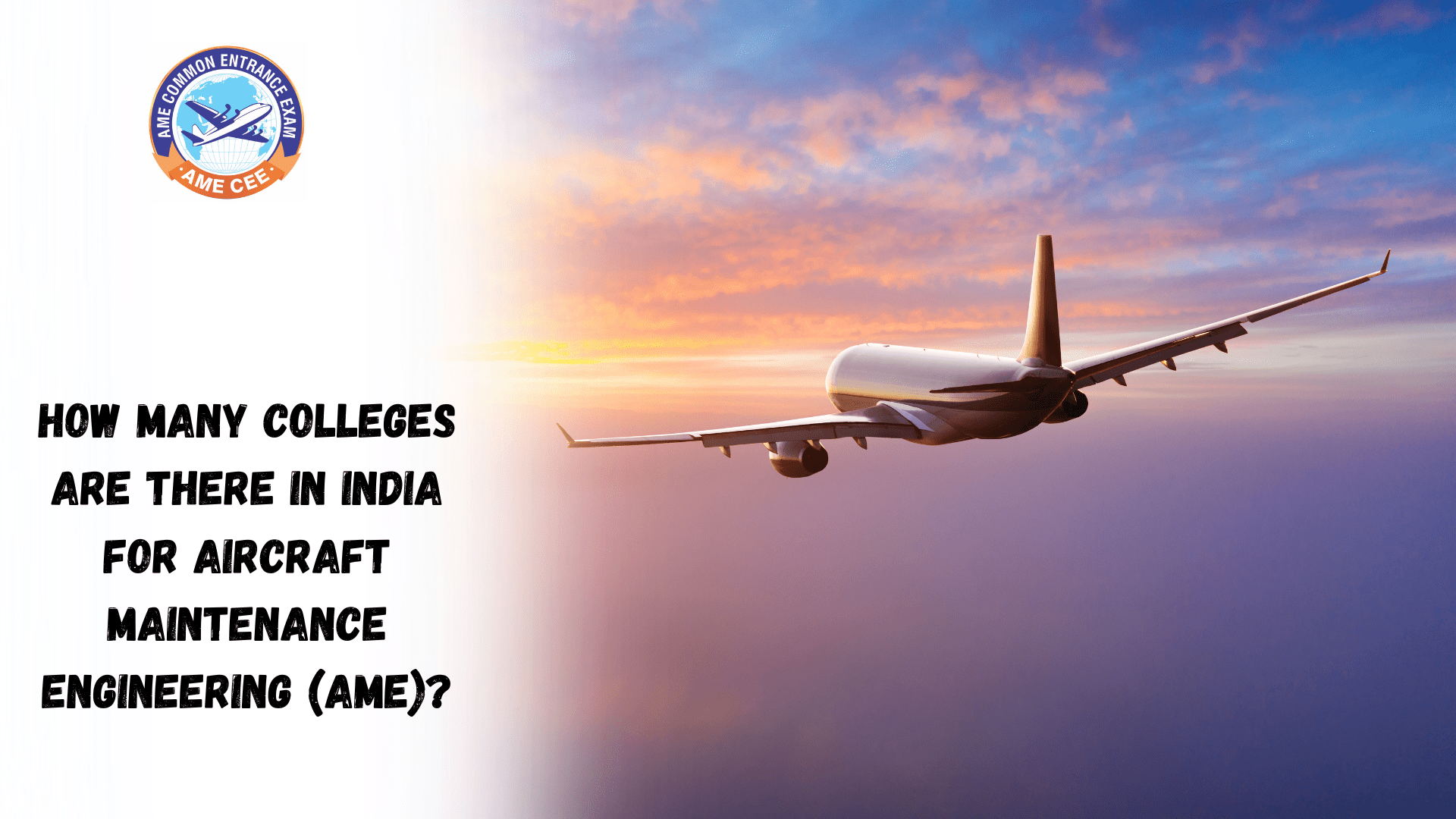 How Many Colleges Are There In India For Aircraft Maintenance Engineering (AME)