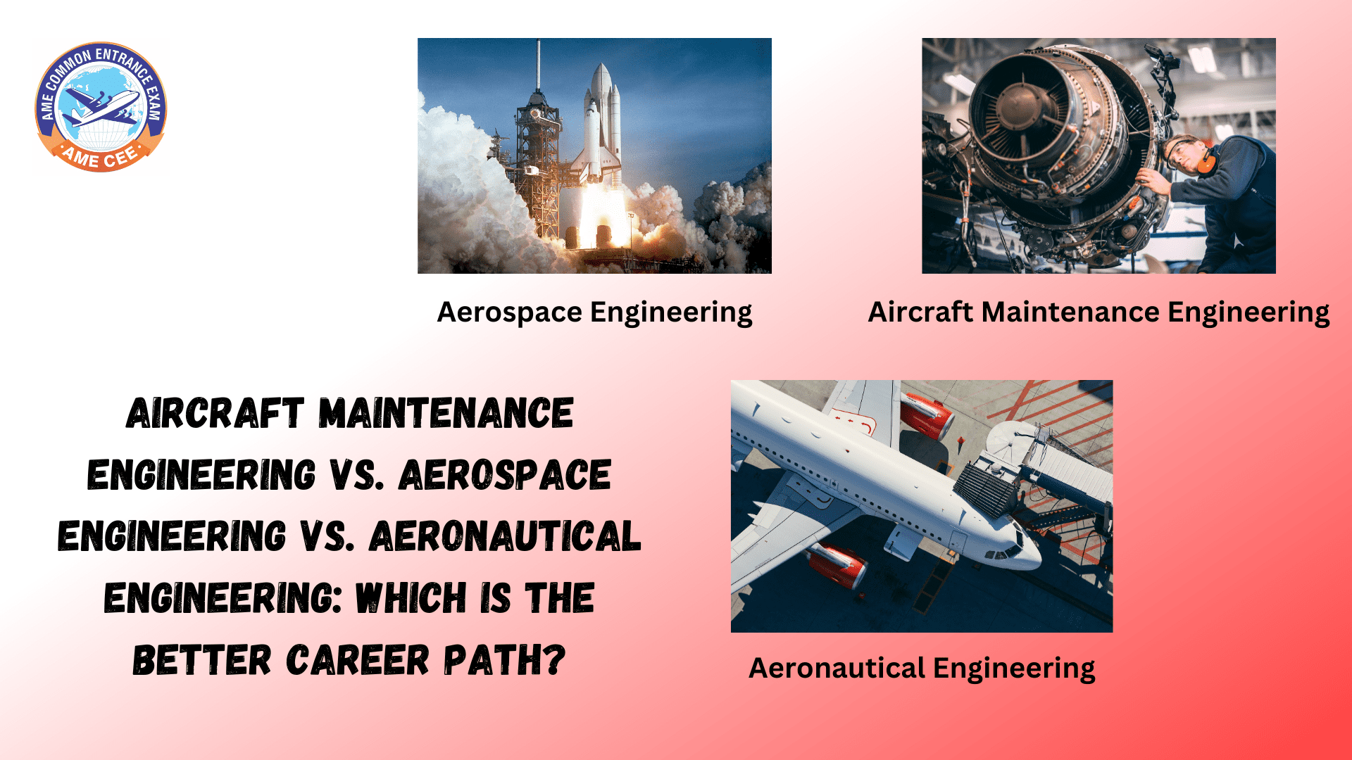 Aircraft Maintenance Engineering Vs. Aerospace Engineering Vs. Aeronautical Engineering: Which Is The Better Career Path?